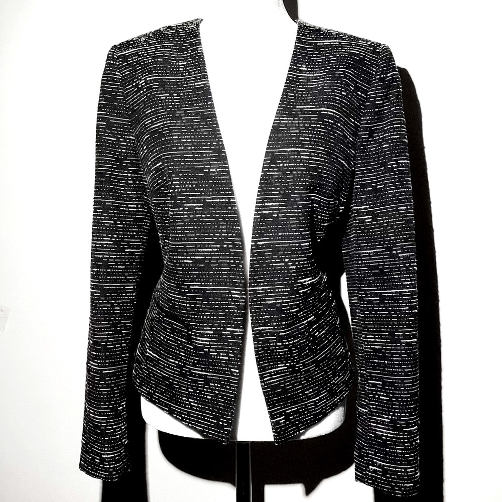 Arthur Tahari Jaquard Blazer…